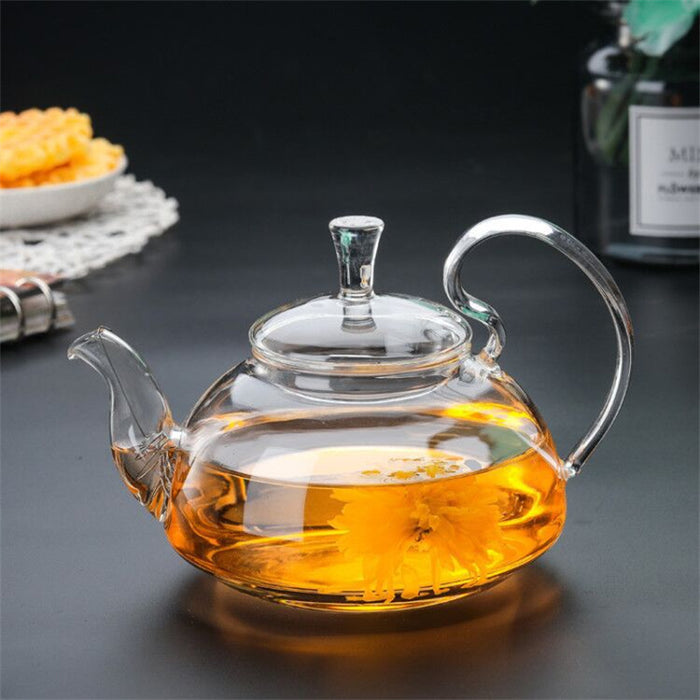 Heat Resistant Glass Teapot