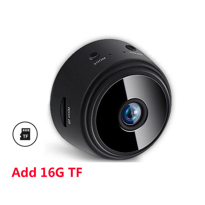 A9 caméra de sécurité à aspiration magnétique caméra HD Vision nocturne infrarouge intelligente maison