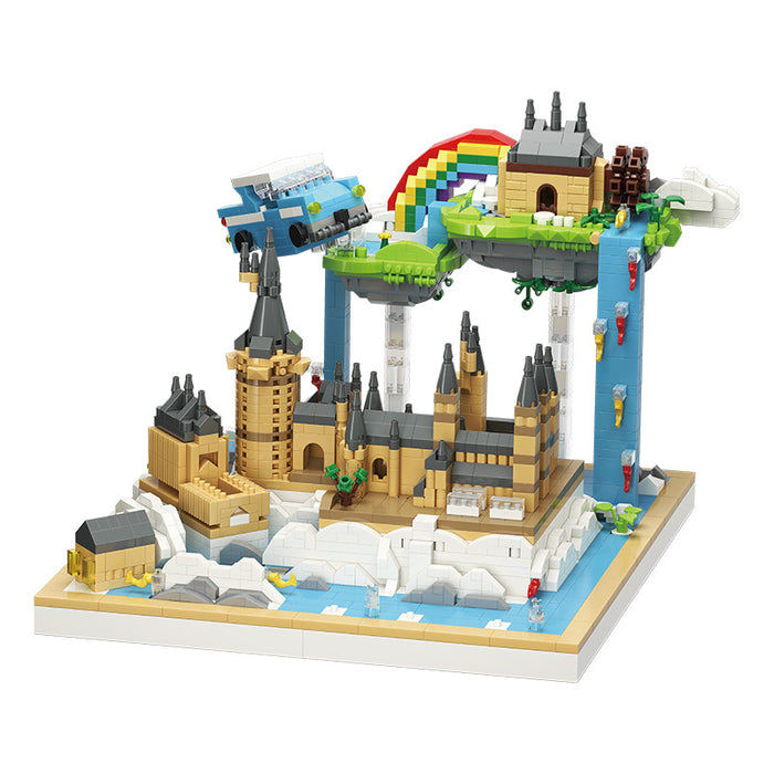 Castle Building Blocks High Difficulty Huge Type Assembling Toy