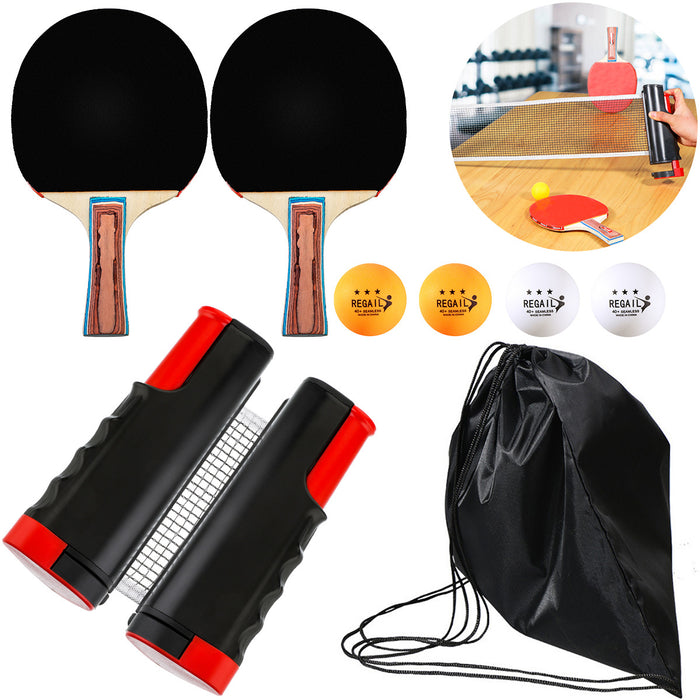 Special Offer PT-260 Portable Table Tennis Rackets Telescopic Net Rack Set