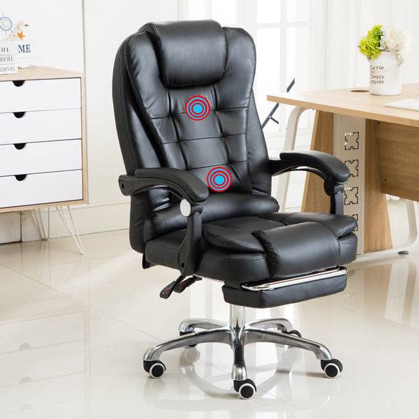 Chaise de bureau inclinable, pivotante, ergonomique, pour ordinateur domestique, Simple