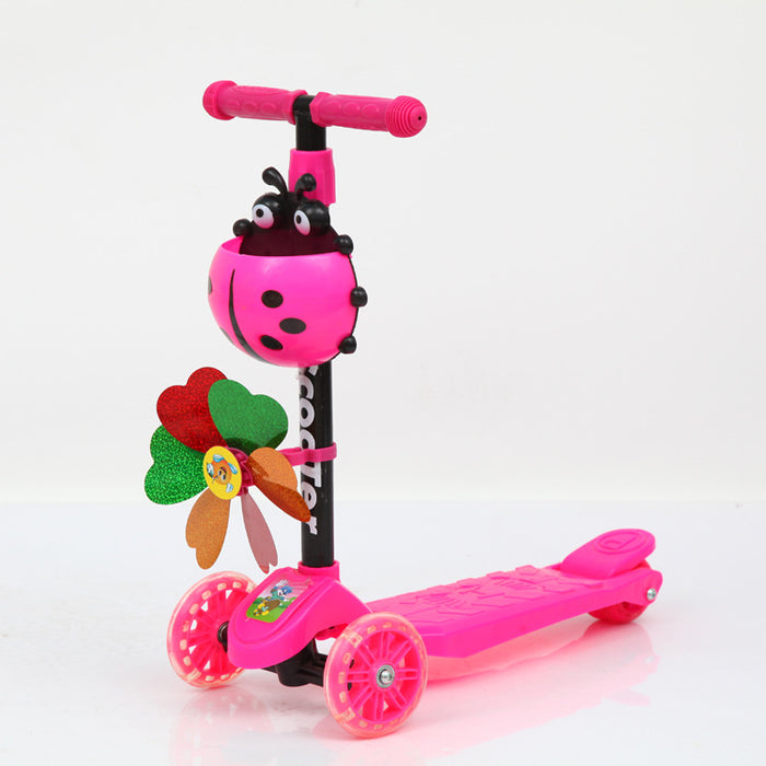 Scooter de equilíbrio infantil de quatro rodas