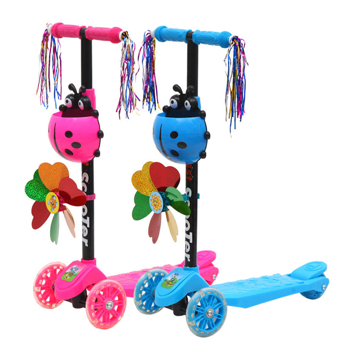 Trottinette d'équilibre à quatre roues pour enfants