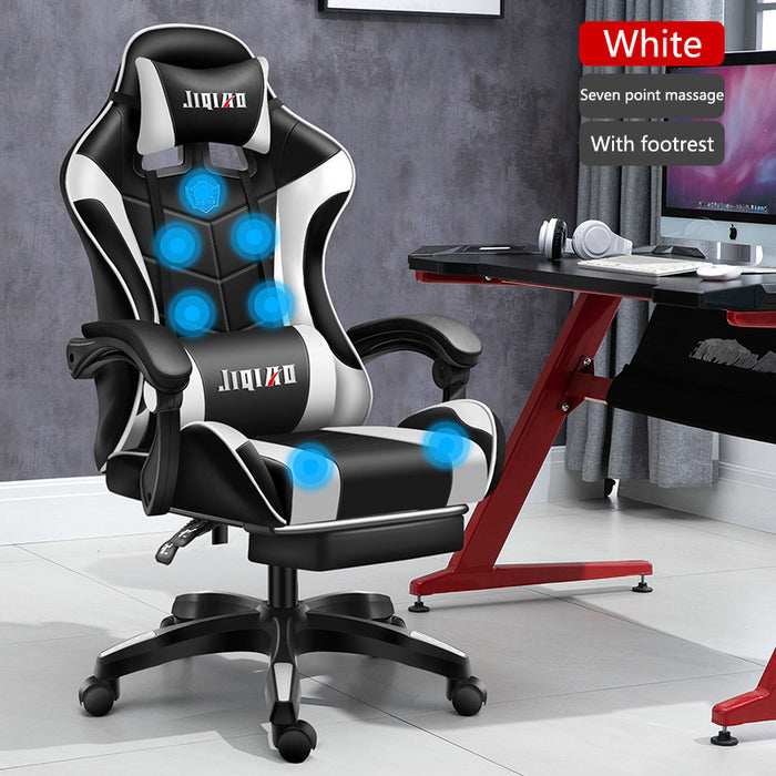 Chaise pivotante ergonomique de siège de jeu de dortoir de confort à la maison d'ordinateur des hommes