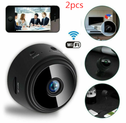 Câmera de segurança de sucção magnética A9 HD Câmera inteligente de visão noturna infravermelha para casa