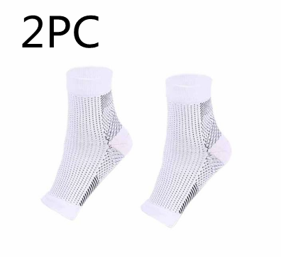 Hommes femmes Anti Fatigue Compression pied manchon pied cheville chaussettes de Compression