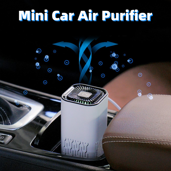 Purificateur d'air Portable pour voiture, générateur d'ions négatifs, élimine la poussière de formaldéhyde, la fumée, rafraîchit l'air, pour la maison et la voiture
