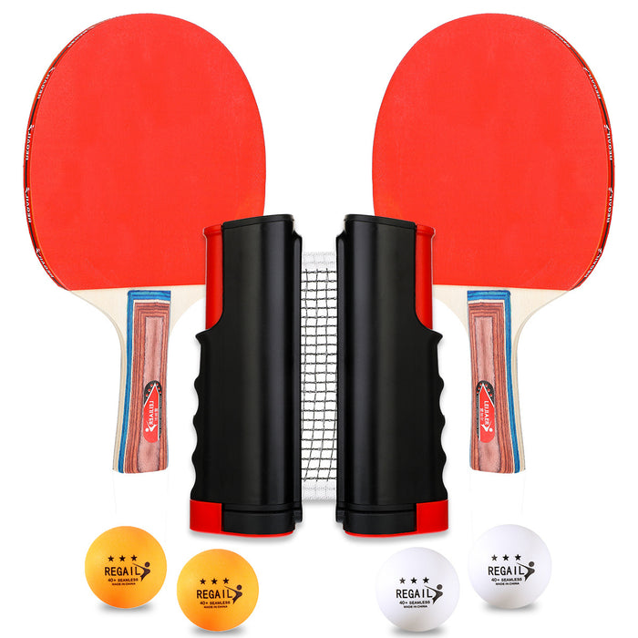 Oferta especial Juego de rejilla telescópica para raquetas de tenis de mesa portátiles PT-260