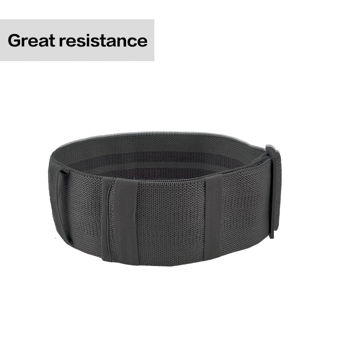 Adjustable yoga resistance band for stretching resistance ring