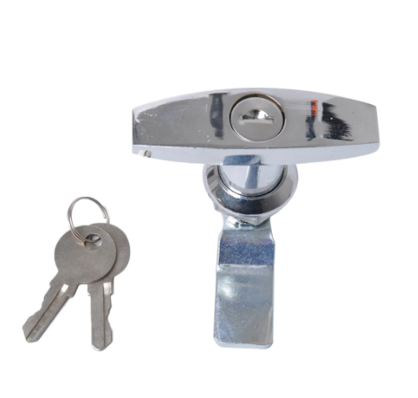 T-handle tool box lock accessories auto configuration