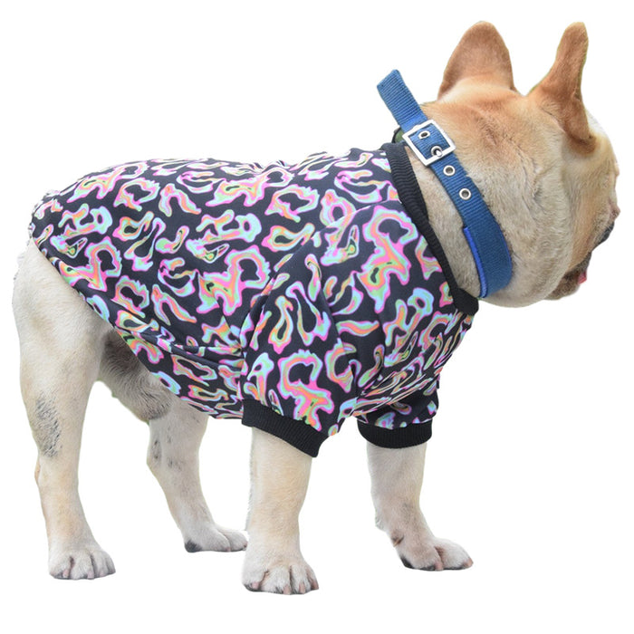 Fluorescent Camouflage Dog Clothes Pet Clothing