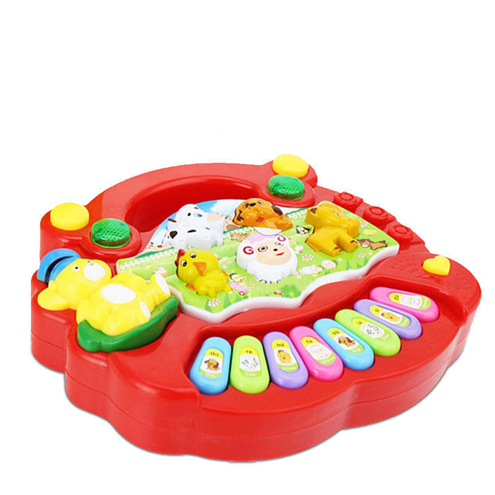 Educational toy farm animal keyboard musical instrument child baby toy