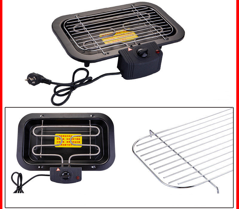 Electric grill, household grill, electric multifunctional grill