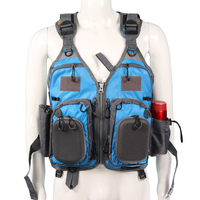 Fishing Outdoor Sports Flying Men Breathing Protection Jacket Safety Vest Survival Vest Utility Vest