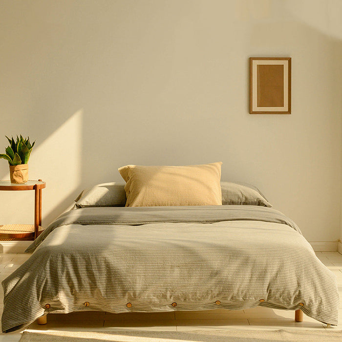Vierteiliges Bettwäsche-Set aus Baumwolle, Home Textile Bed