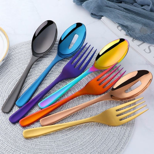 Spoon fork + sieve complete set from Bulk