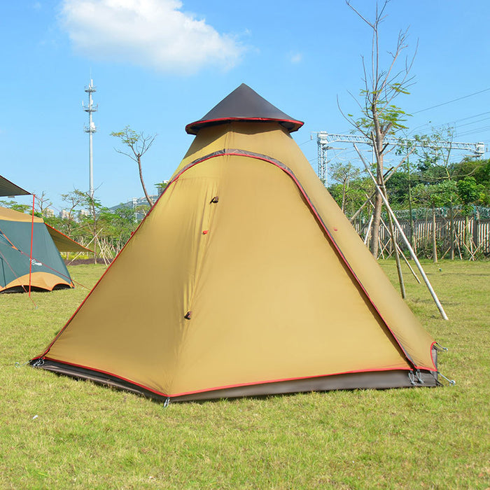 Fabrik direkte indische Zelt im Freien Wind Typ Camping Zelt Markise Camping Turm neues Konto