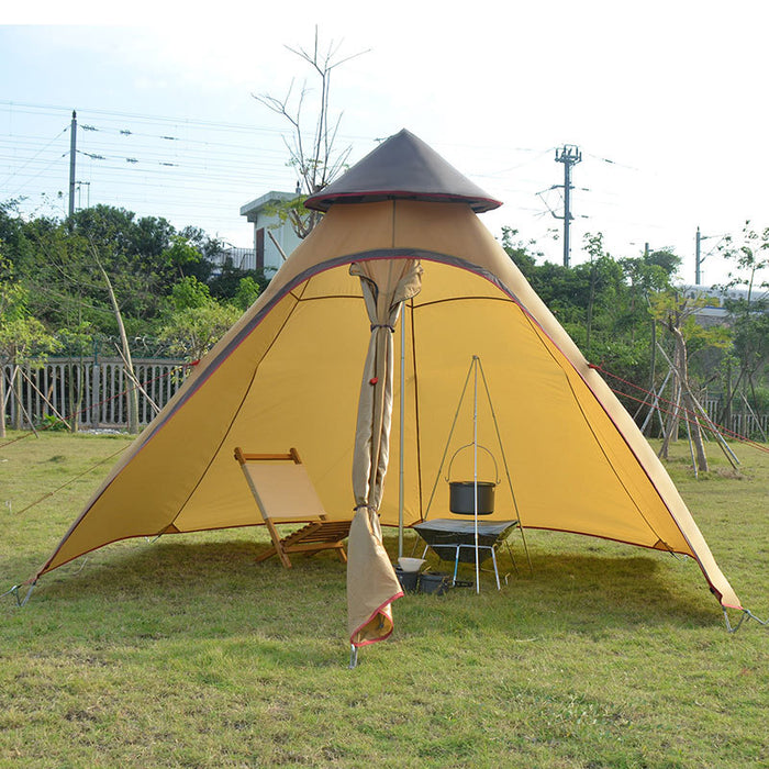 Fabrik direkte indische Zelt im Freien Wind Typ Camping Zelt Markise Camping Turm neues Konto