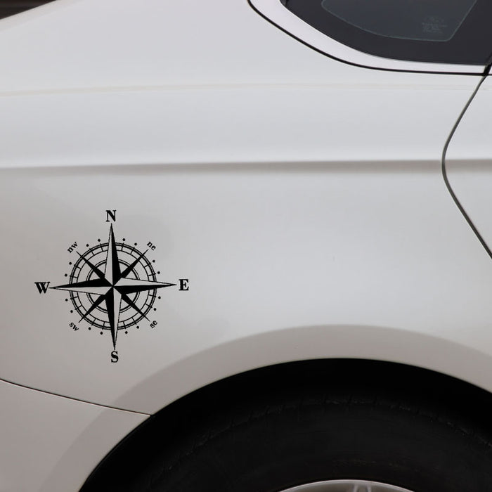 Compass car sticker car window sticker car door scratch sticker