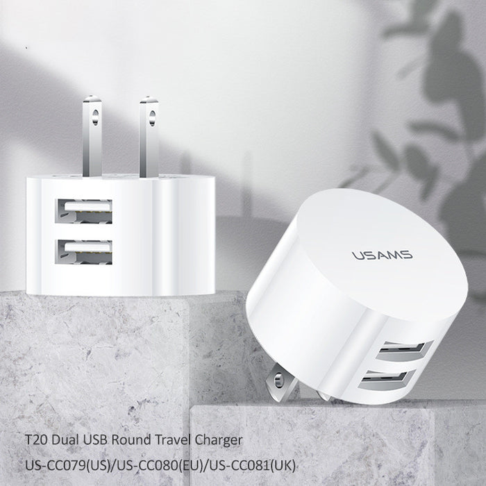 Tragbares Universal-Dual-USB-Handy-Ladegerät