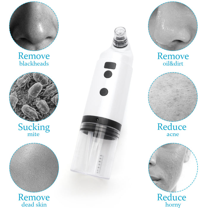 Electric Facial Cleansing Vacuum Cleaner Blackhead Remover Pores Shrinking Hydrating Face Skin Care Peeling Device