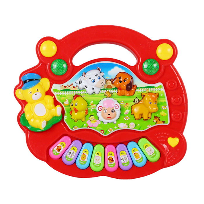 Educational toy farm animal keyboard musical instrument child baby toy