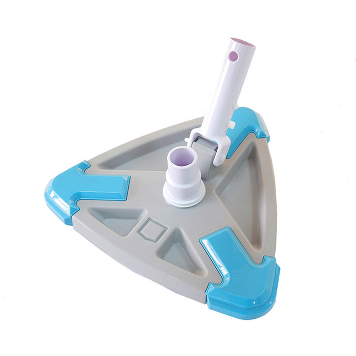 Swimming Pool Cleaning Triangle Manual Brush Suction Machine Accessories