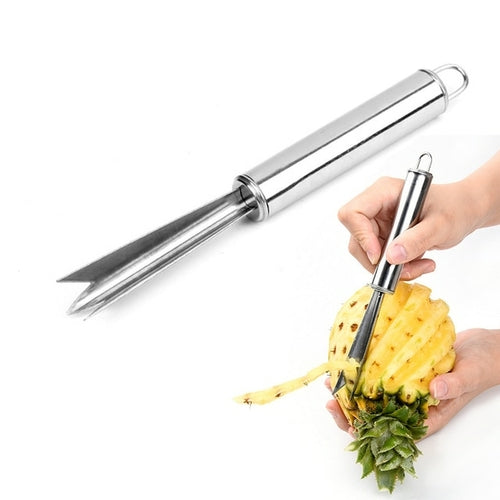 Pineapple Slicer Peeler Cutter Parer Knife Stainless Steel Kitchen