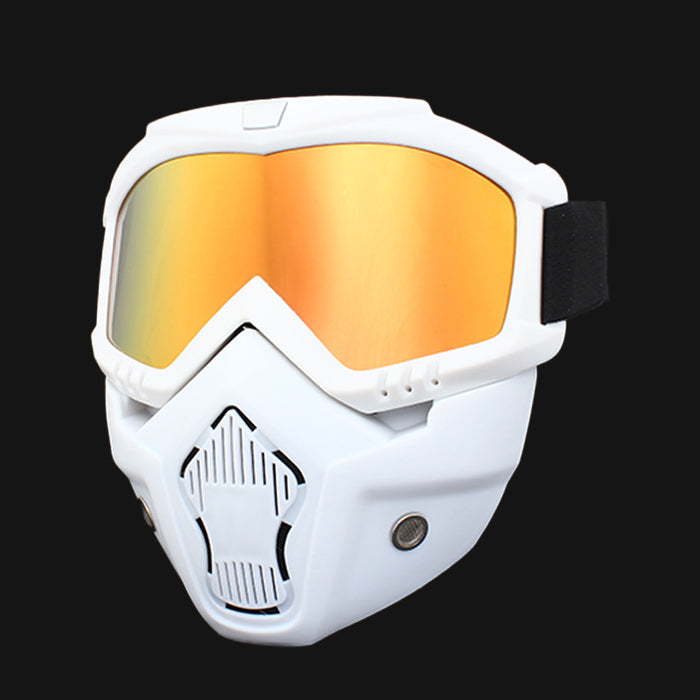 Ski wind goggles